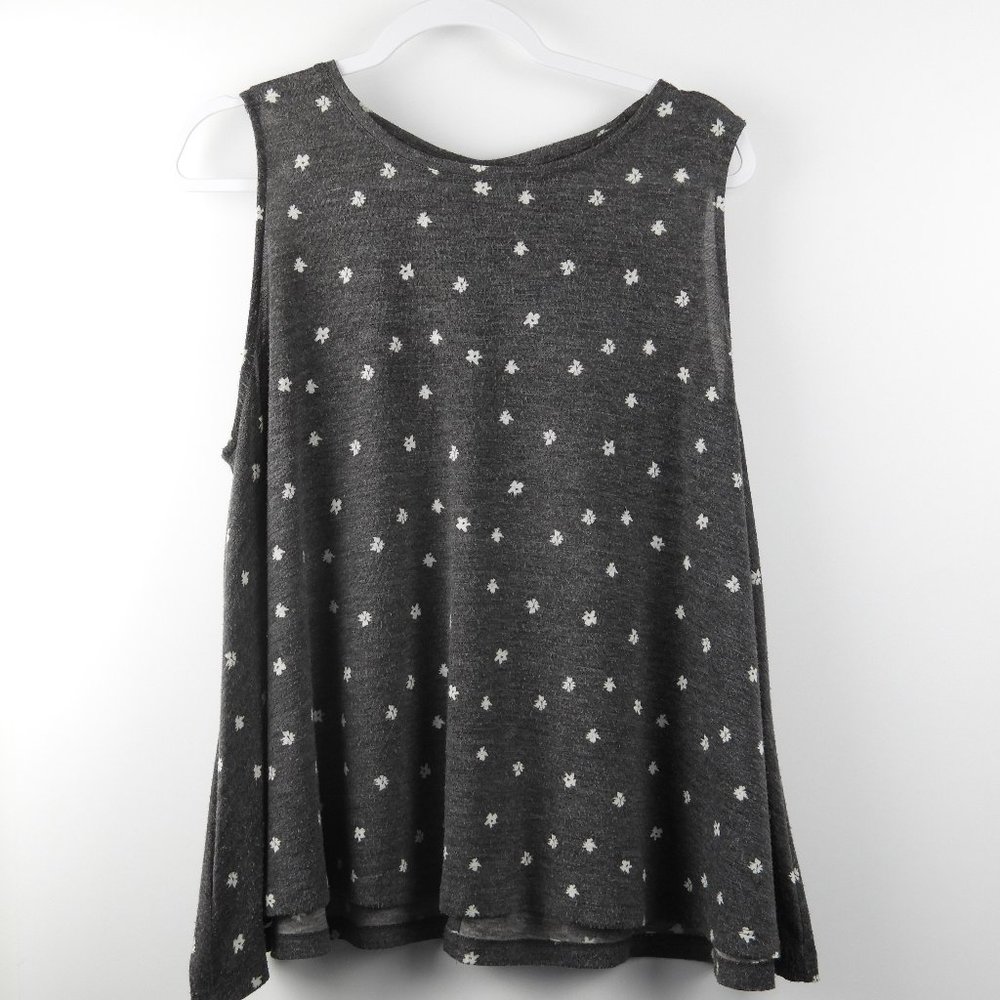 Loft Grey Swing Tank Top - Large